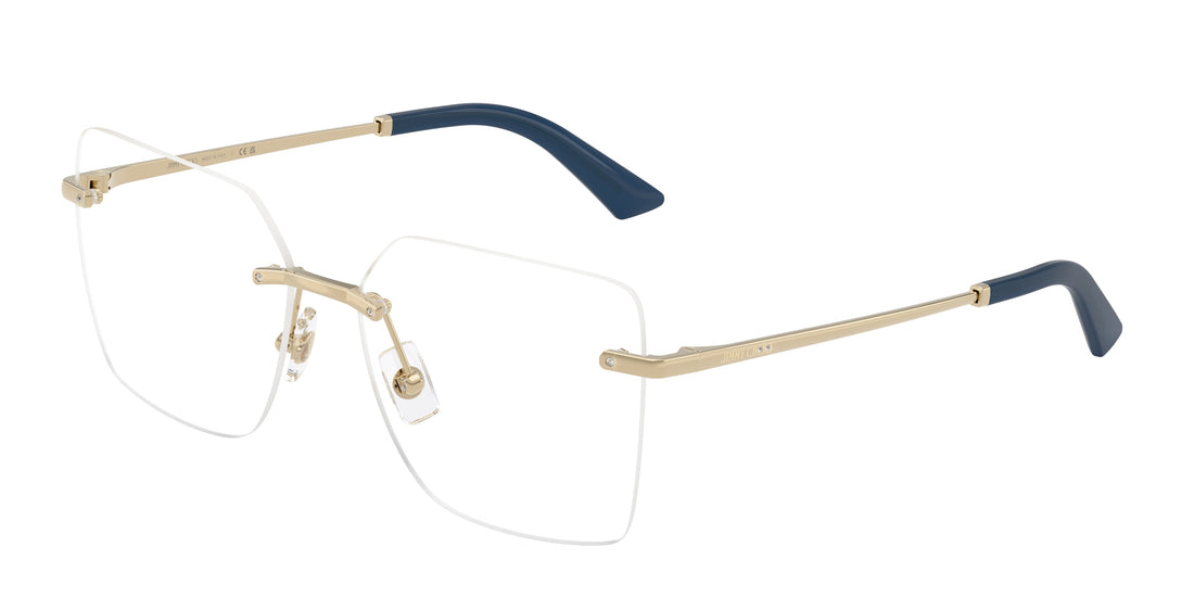 Brillen jimmy choo jc2020b 3027 dorado square femenino größe 55mm - Hauptansicht