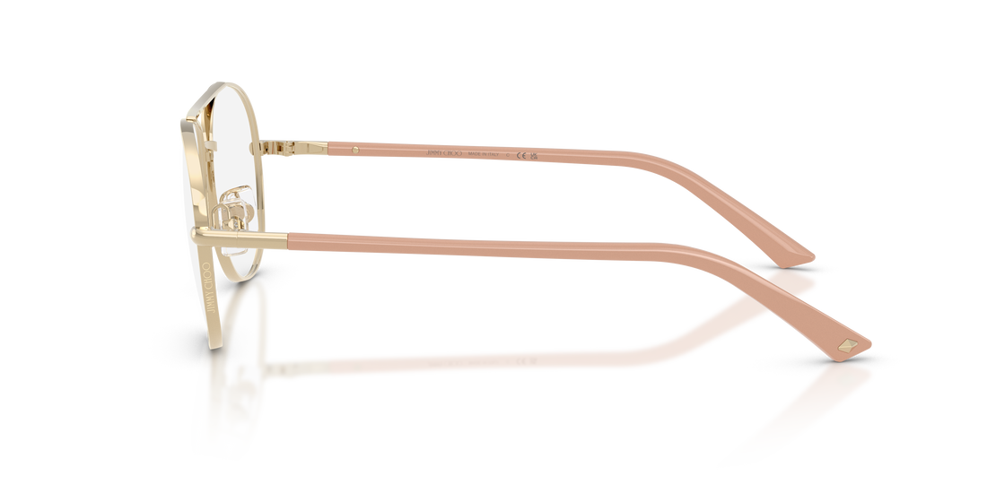 Brillen jimmy choo jc2021 3027 dorado pilot femenino größe 56mm - Detailansicht