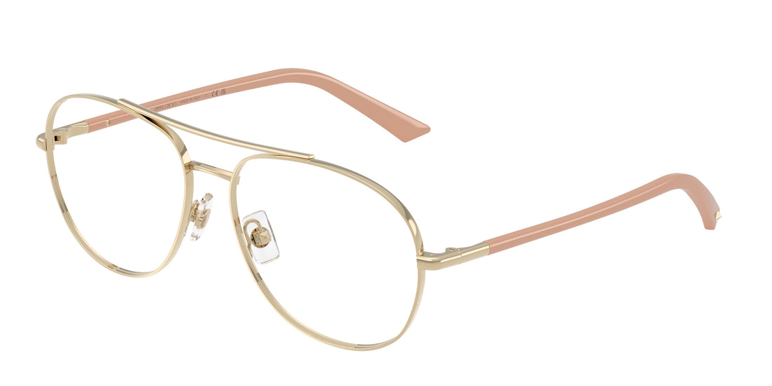 Brillen jimmy choo jc2021 3027 dorado pilot femenino größe 54mm - Hauptansicht