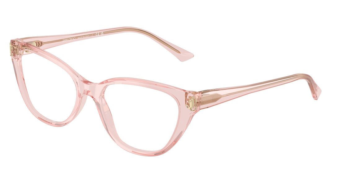 Brillen jimmy choo jc3011 5034 rosa cat eye femenino größe 52mm - Hauptansicht