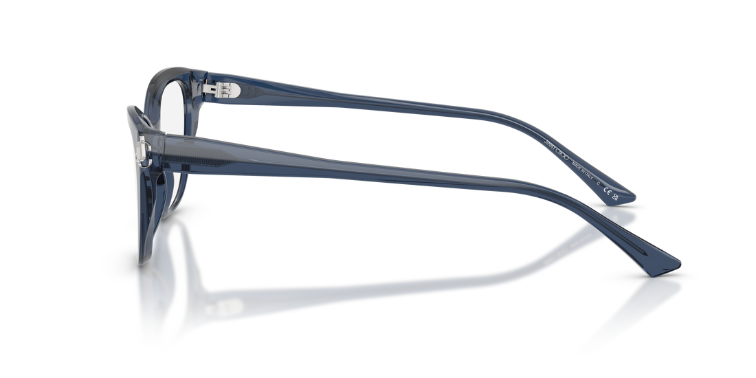 Lunettes de vue jimmy choo jc3011 5035 azul cat eye femenino taille 54mm - Vue détaillée