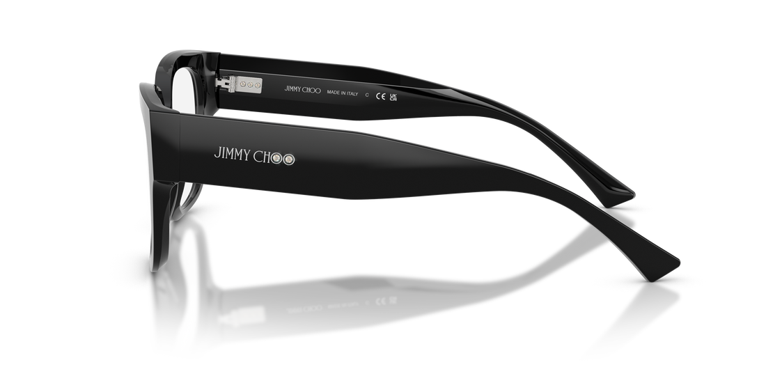 Prescription glasses jimmy choo jc3042b 5000 negro square femenino size 54mm - Detailed view