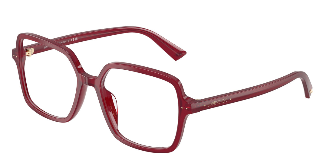 Occhiali da vista jimmy choo jc3046u 5081 rojo square femenino taglia 55mm - Vista principale