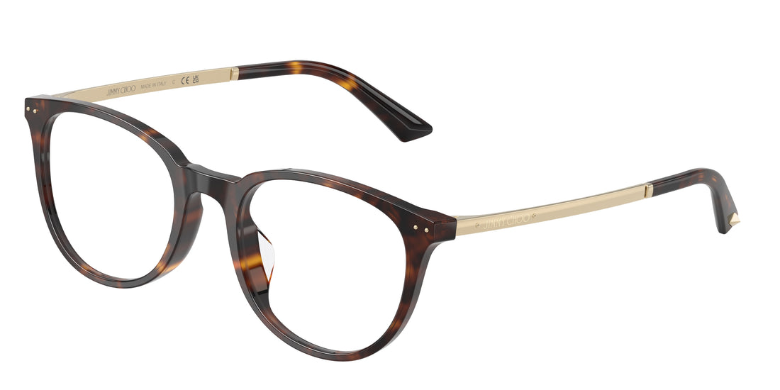Occhiali da vista jimmy choo jc3055d 5002 havana pantos femenino taglia 52mm - Vista principale
