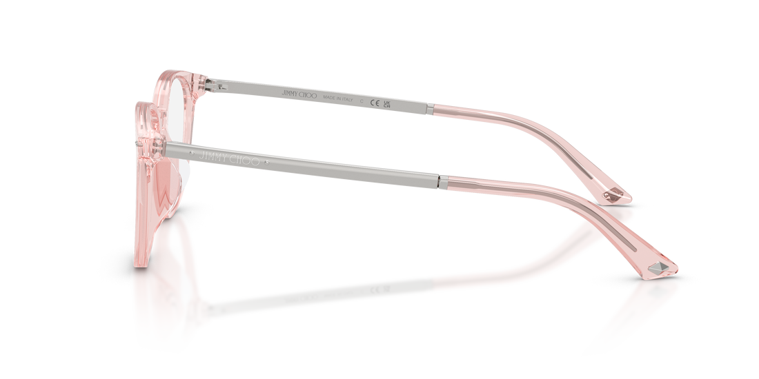 Occhiali da vista jimmy choo jc3055d 5034 rosa pantos femenino taglia 52mm - Vista dettagliata