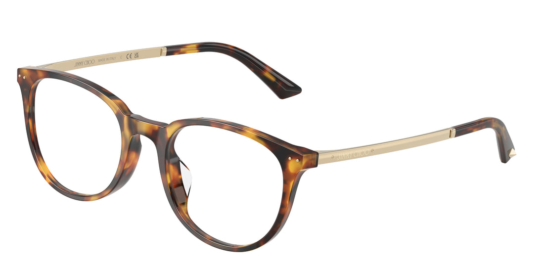 Occhiali da vista jimmy choo jc3055d 5110 havana pantos femenino taglia 52mm - Vista principale