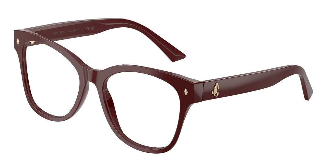 Occhiali da vista jimmy choo jc3056 5057 rojo square femenino taglia 52mm - Vista principale