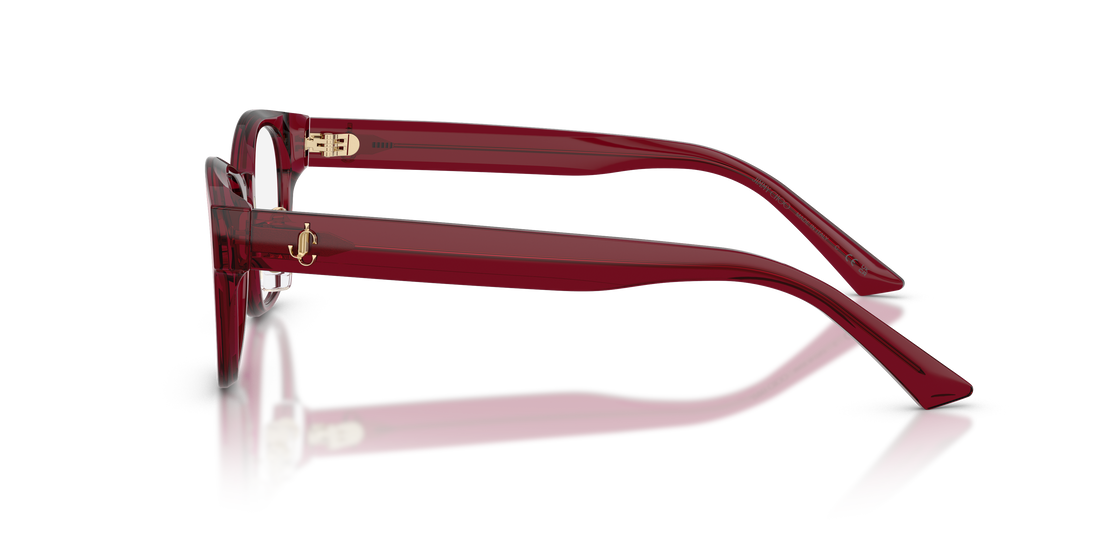 Lunettes de vue jimmy choo jc3058d 5062 rojo pantos femenino taille 50mm - Vue détaillée