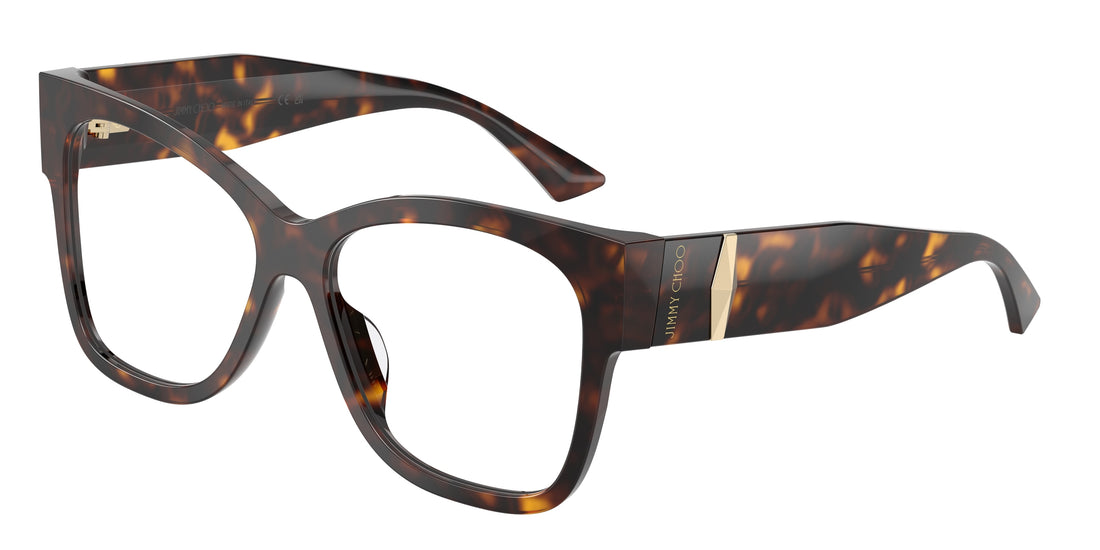 Occhiali da vista jimmy choo jc3062u 5002 havana square femenino taglia 53mm - Vista principale