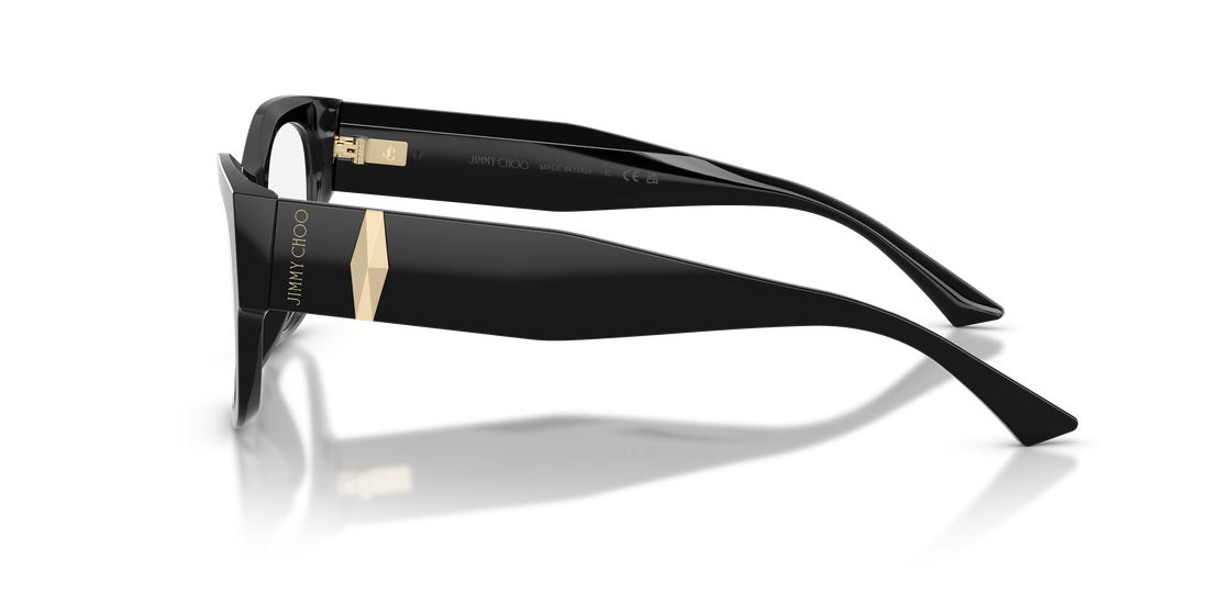 Occhiali da vista jimmy choo jc3063u 5000 negro pillow femenino taglia 52mm - Vista dettagliata