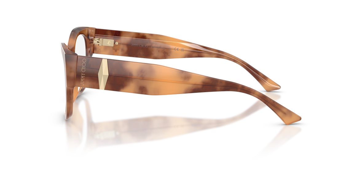 Occhiali da vista jimmy choo jc3063u 5096 marron pillow femenino taglia 54mm - Vista dettagliata