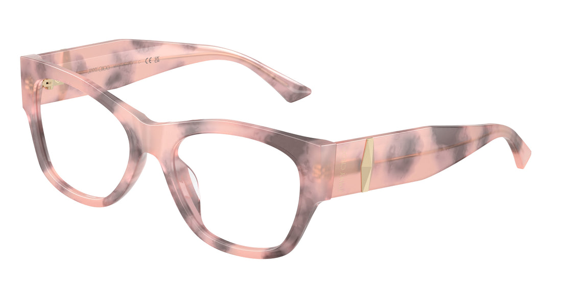 Occhiali da vista jimmy choo jc3063u 5098 rosa pillow femenino taglia 52mm - Vista principale