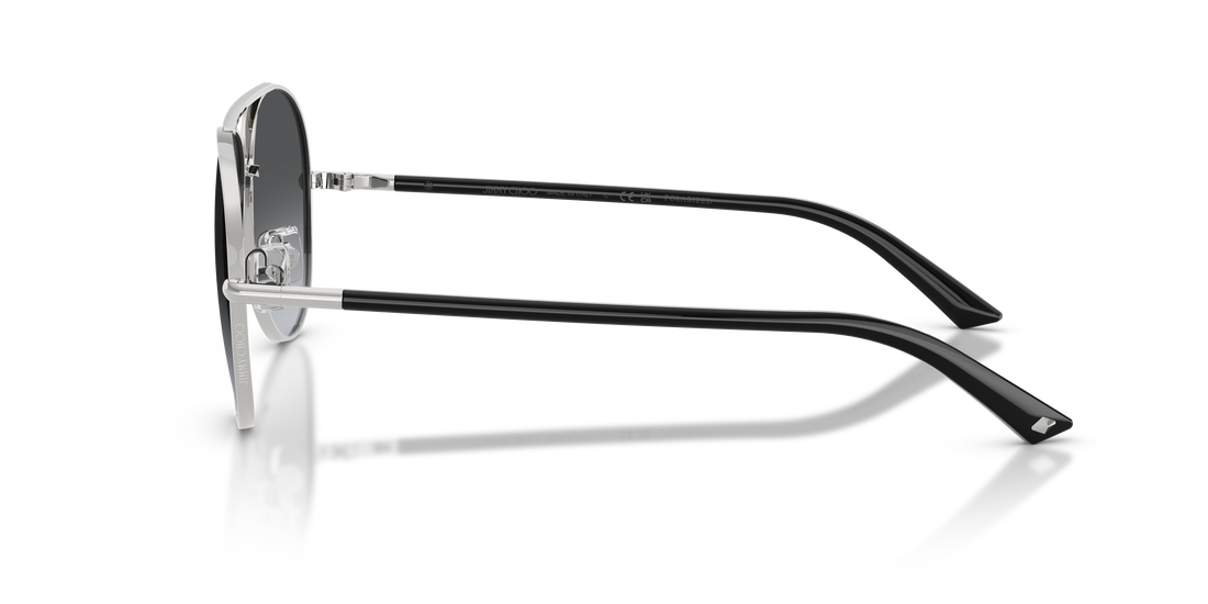 Lunettes de soleil jimmy choo jc4026 3002t3 plateado pilot femenino taille 58mm - Vue détaillée