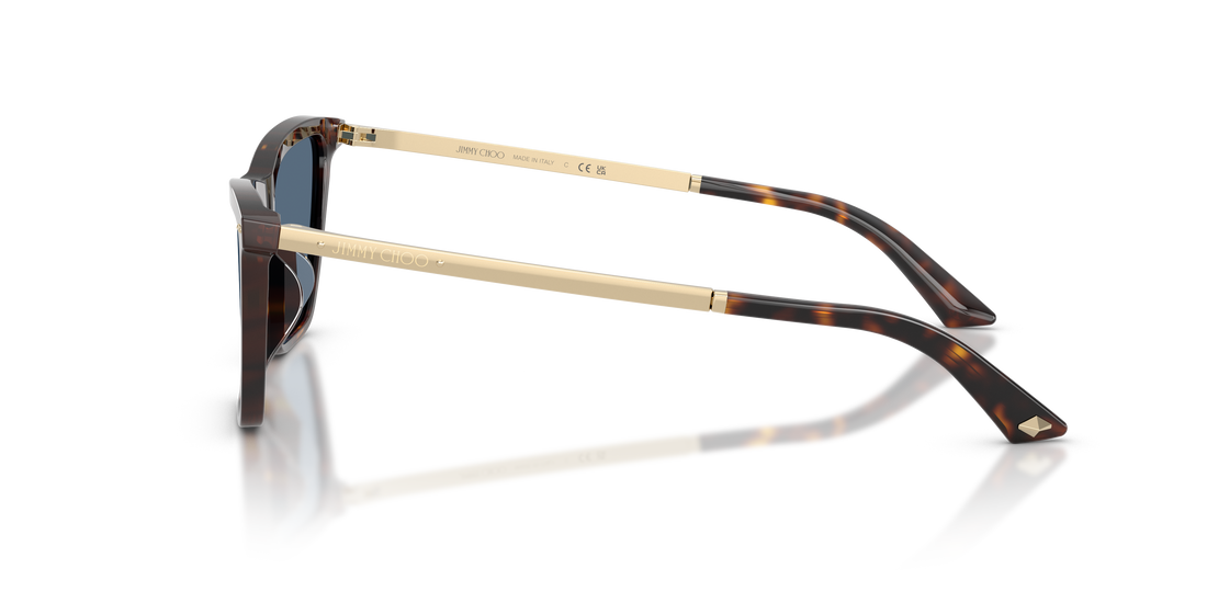 Lunettes de soleil jimmy choo jc5059u 500280 havana cat eye femenino taille 56mm - Vue détaillée