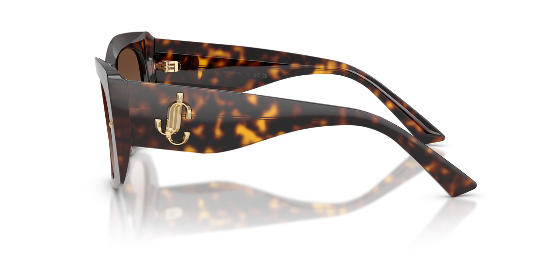 Lunettes de soleil jimmy choo jc5061u 500213 havana butterfly femenino taille 54mm - Vue détaillée