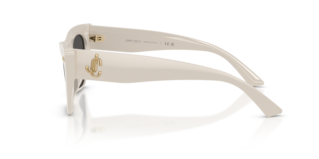 Lunettes de soleil jimmy choo jc5062u 500887 blanco cat eye femenino taille 53mm - Vue détaillée