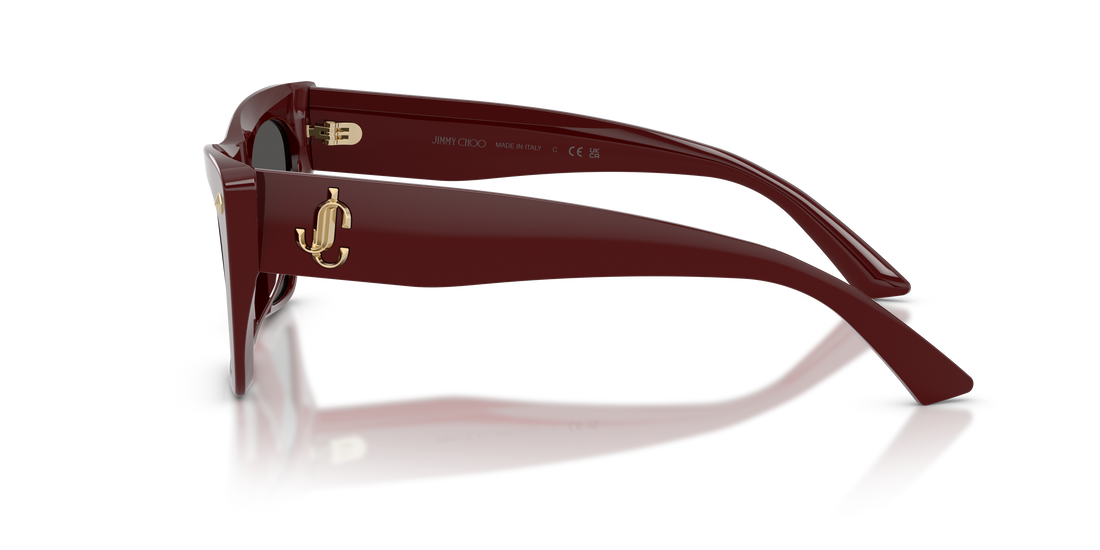 Lunettes de soleil jimmy choo jc5062u 505787 rojo cat eye femenino taille 53mm - Vue détaillée