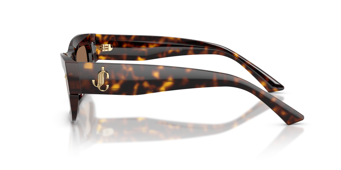 Lunettes de soleil jimmy choo jc5063u 500273 havana rectangular femenino taille 53mm - Vue détaillée