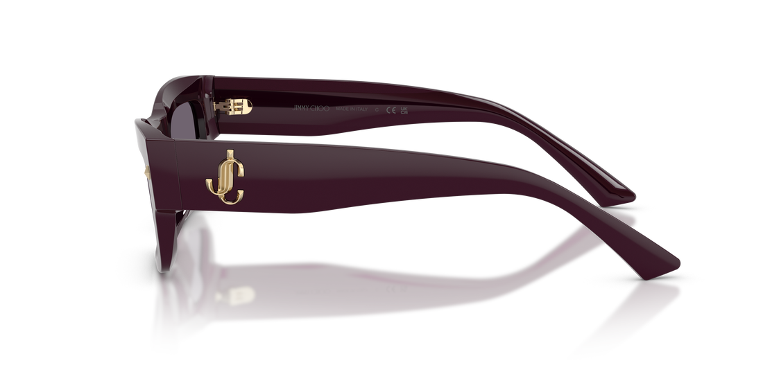 Lunettes de soleil jimmy choo jc5063u 50751a violeta rectangular femenino taille 53mm - Vue détaillée