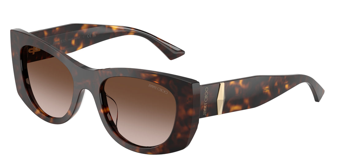 Lunettes de soleil jimmy choo jc5066u 500213 havana butterfly femenino taille 52mm - Vue principale