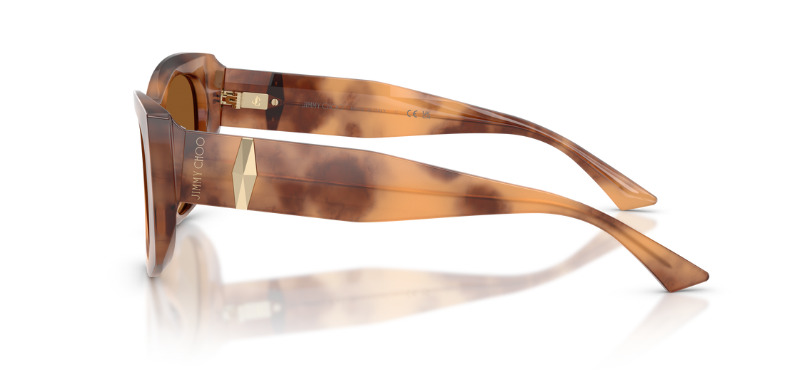 Lunettes de soleil jimmy choo jc5066u 509673 marron butterfly femenino taille 52mm - Vue détaillée