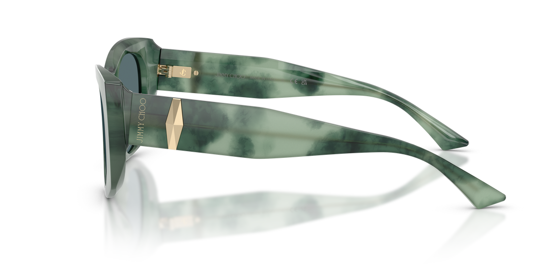 Lunettes de soleil jimmy choo jc5066u 509987 verde butterfly femenino taille 52mm - Vue détaillée