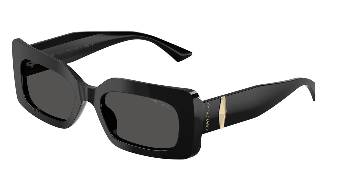 Lunettes de soleil jimmy choo jc5067 500087 negro rectangular femenino taille 53mm - Vue principale