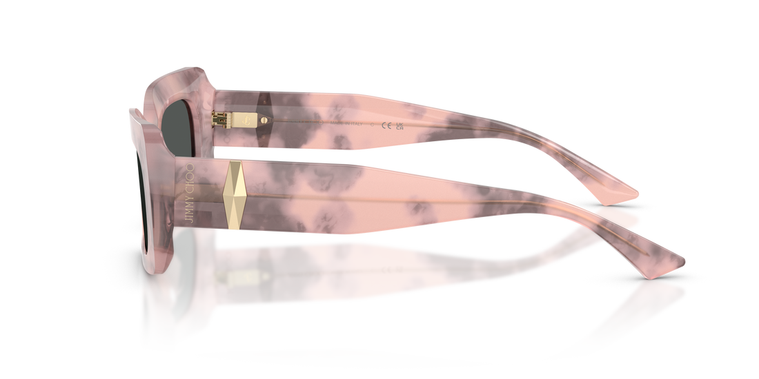 Lunettes de soleil jimmy choo jc5067 509887 rosa rectangular femenino taille 53mm - Vue détaillée