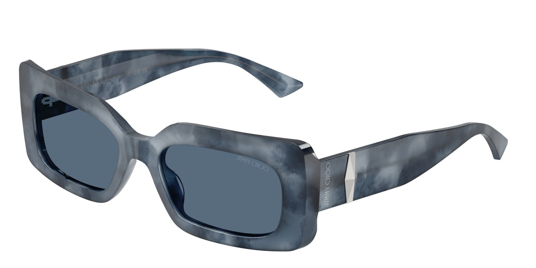 Lunettes de soleil jimmy choo jc5067 510980 azul rectangular femenino taille 53mm - Vue principale