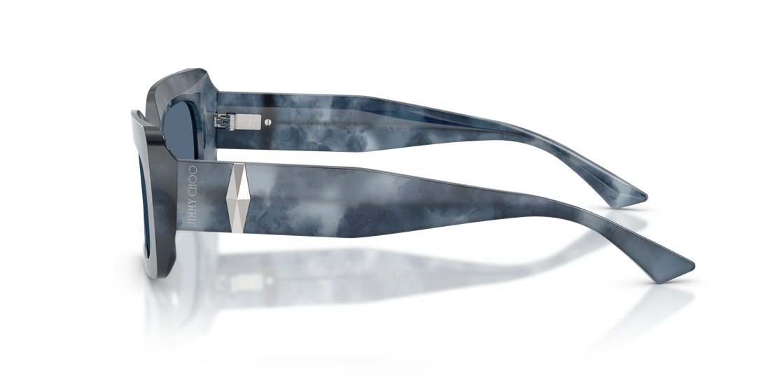 Lunettes de soleil jimmy choo jc5067 510980 azul rectangular femenino taille 53mm - Vue détaillée