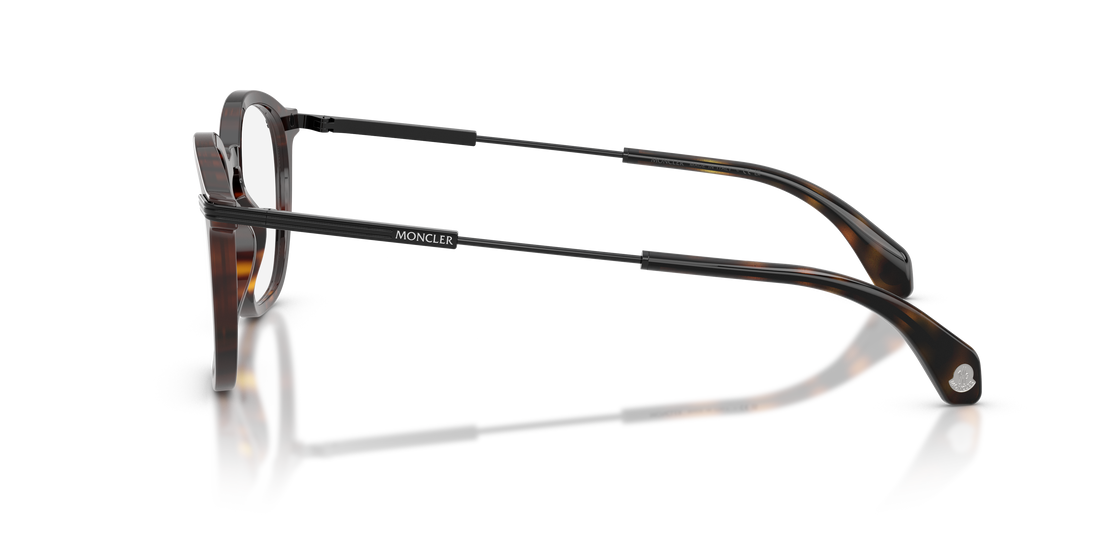 Occhiali da vista moncler me2017 3002 carey irregular unisex taglia 48mm - Vista dettagliata