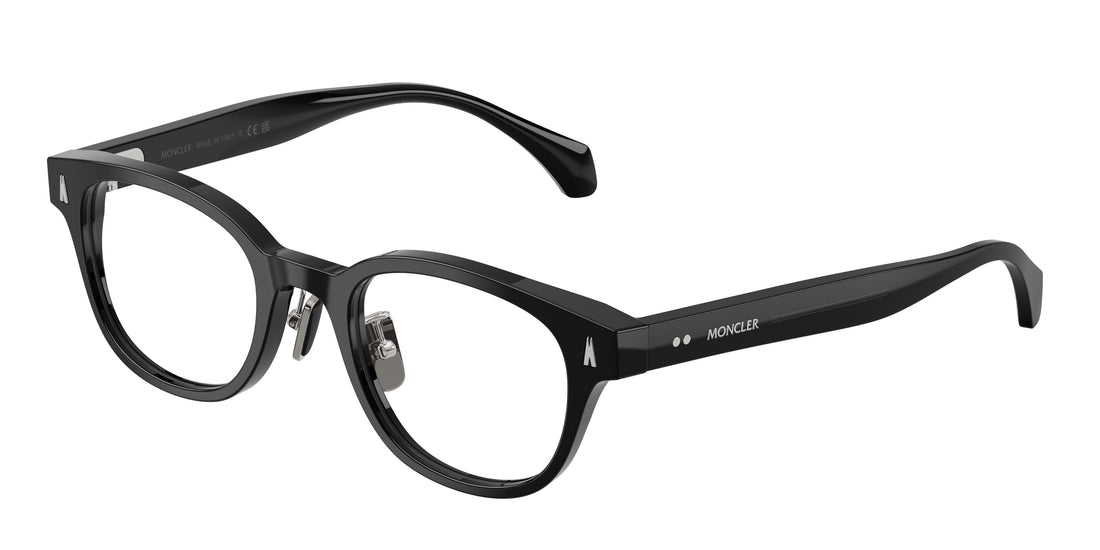 Occhiali da vista moncler me2021d 3001 negro oval unisex taglia 48mm - Vista principale