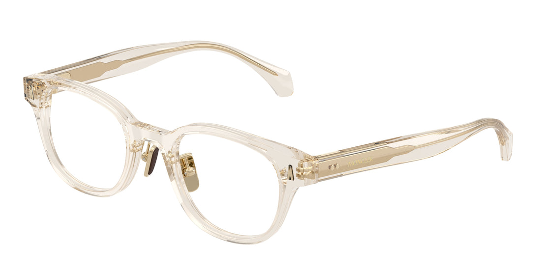 Occhiali da vista moncler me2021d 3003 marrón oval unisex taglia 48mm - Vista principale