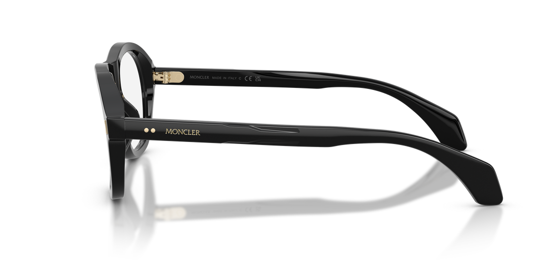 Brillen moncler me2025u 3001 negro pillow unisex größe 53mm - Detailansicht