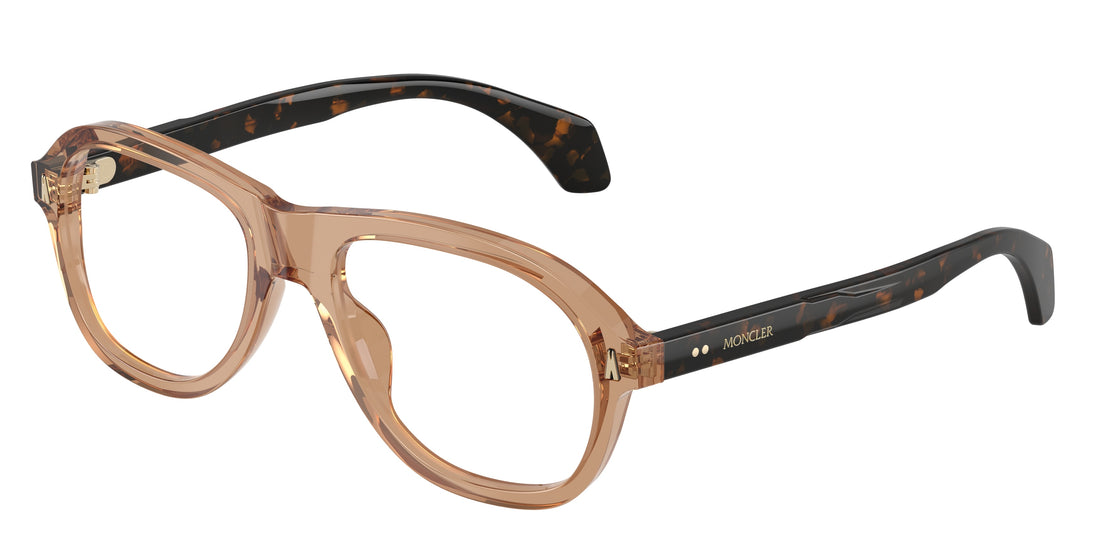 Occhiali da vista moncler me2025u 3037 marron pillow unisex taglia 53mm - Vista principale