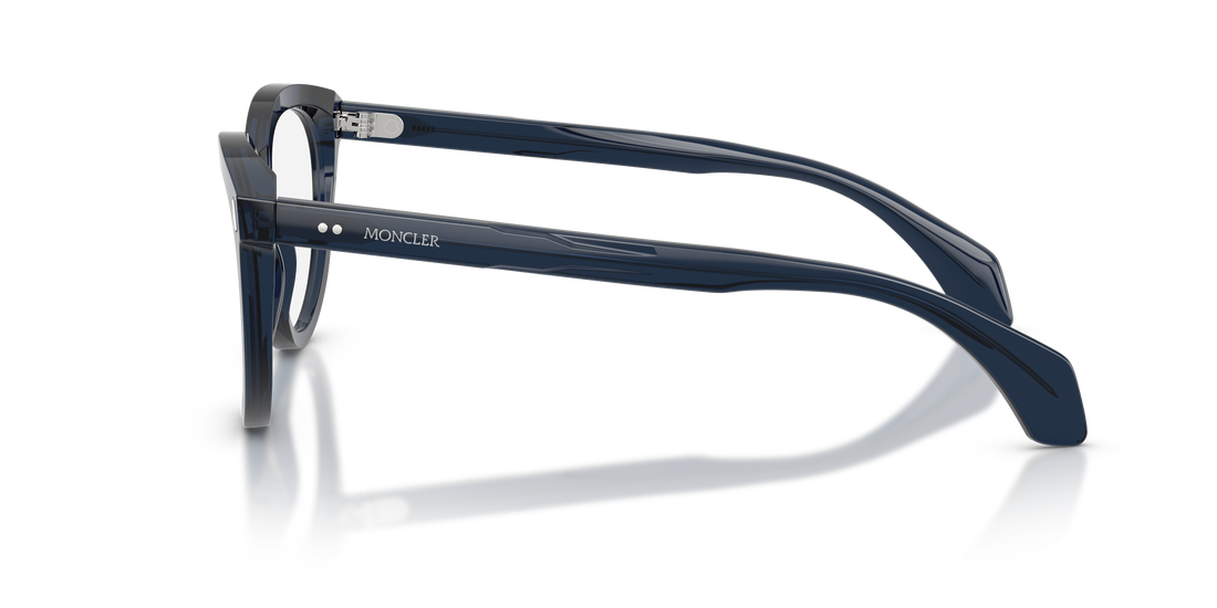Occhiali da vista moncler me2026 3020 azul oval femenino taglia 52mm - Vista dettagliata