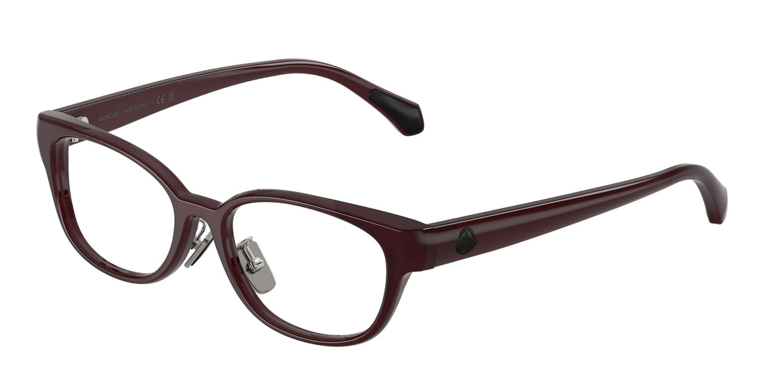 Occhiali da vista moncler me2029d 3044 rojo oval unisex taglia 50mm - Vista principale