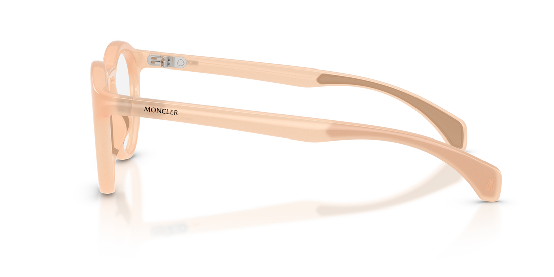 Occhiali da vista moncler me3006u 5043 rosa round unisex taglia 49mm - Vista dettagliata
