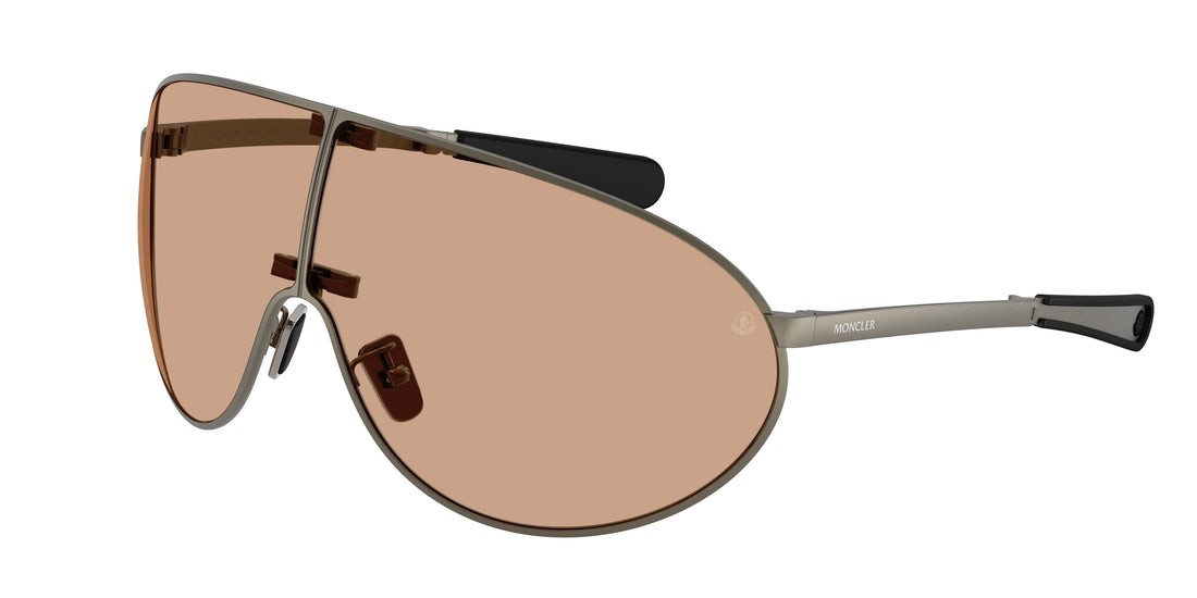 Occhiali da sole moncler me4007 vekto 1002/3 gris pilot unisex taglia 79mm - Vista principale
