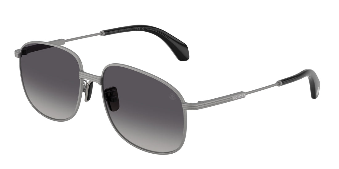 Occhiali da sole moncler me4013 fennix 1016t3 gris pilot unisex taglia 56mm - Vista principale