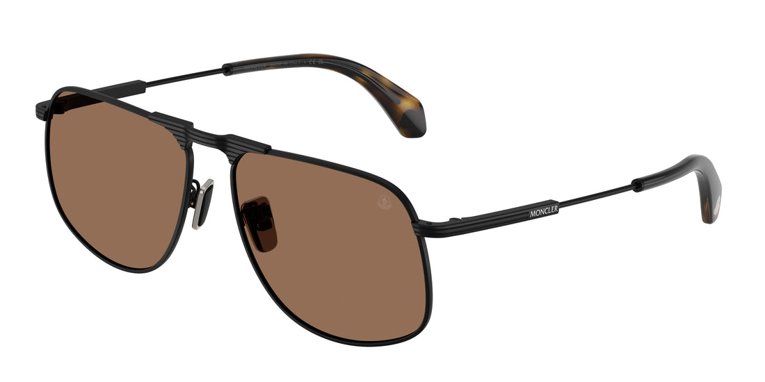 Occhiali da sole moncler me4014 vitessa 100173 negro pilot unisex taglia 58mm - Vista principale