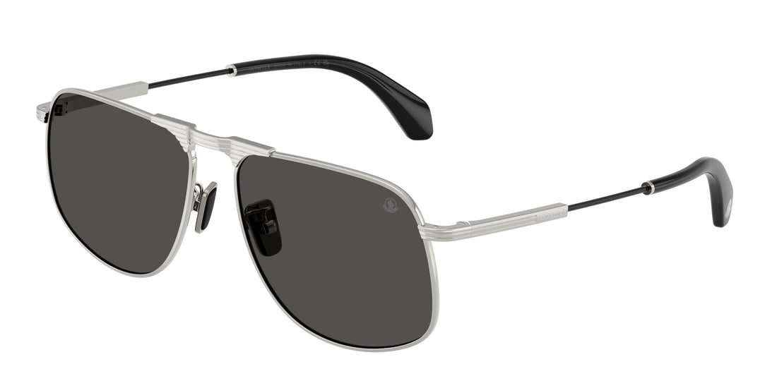 Occhiali da sole moncler me4014 vitessa 102387 plateado pilot unisex taglia 58mm - Vista principale