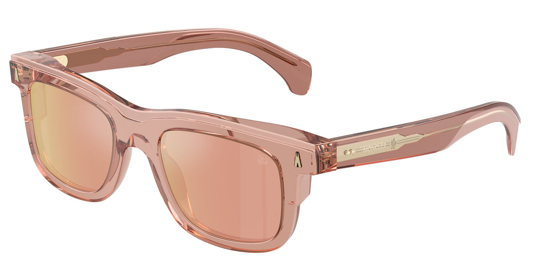 Occhiali da sole moncler me6004 claro 30087j rosa square unisex taglia 51mm - Vista principale