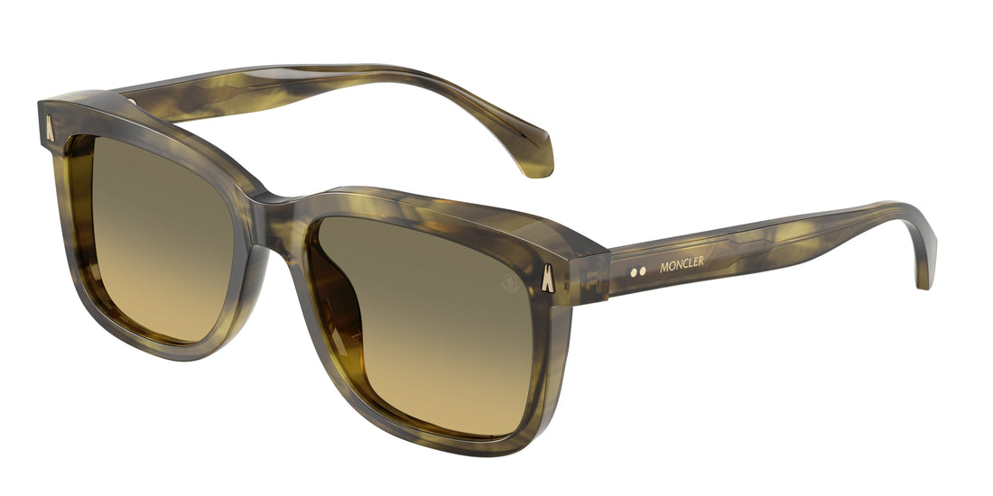 Gafas de sol moncler me6018 valaire 3027l0 verde pillow unisex talla 54mm - Vista principal