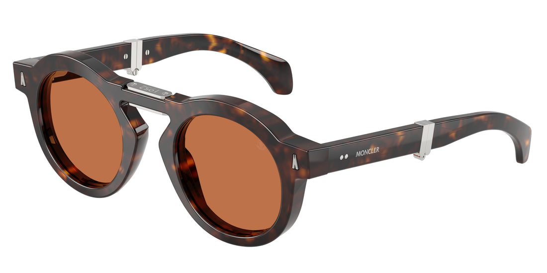 Gafas de sol moncler me6019u glisse 300273 carey round unisex talla 47mm - Vista principal