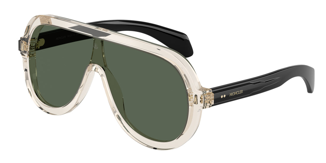 Sonnenbrillen moncler me6021u sunsette 300371 blanco pilot unisex größe 30mm - Hauptansicht