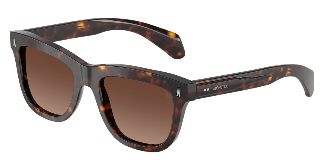 Occhiali da sole moncler me6023 bronzz 3002t5 havana pillow femenino taglia 52mm - Vista principale