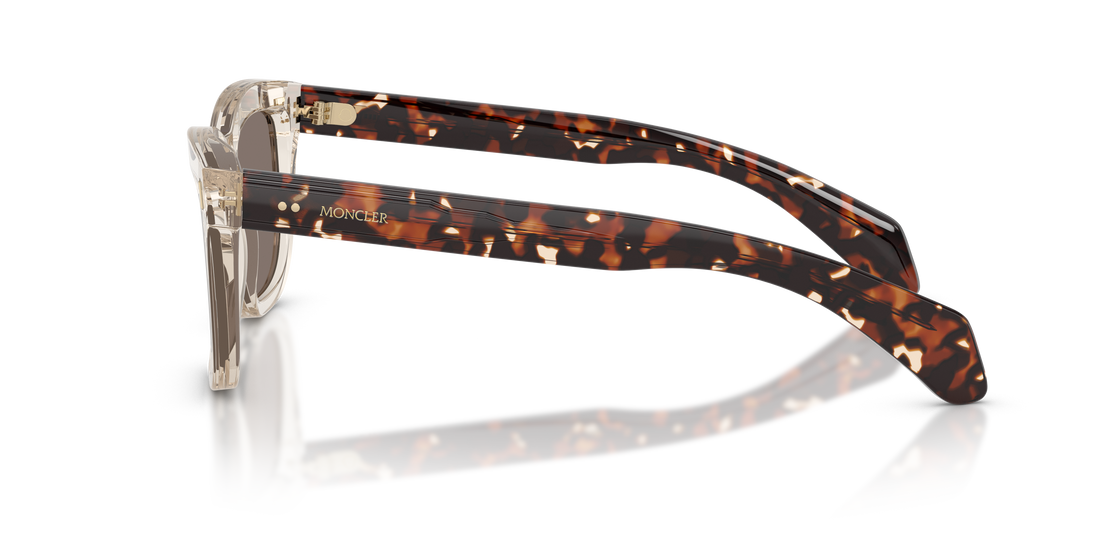 Occhiali da sole moncler me6023 bronzz 30035a blanco pillow femenino taglia 52mm - Vista dettagliata