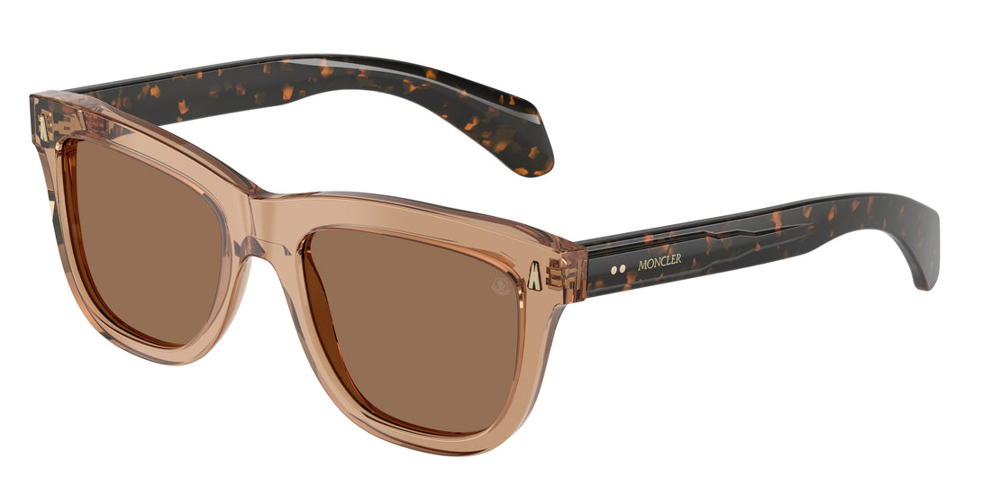 Occhiali da sole moncler me6023 bronzz 303773 marron pillow femenino taglia 52mm - Vista principale
