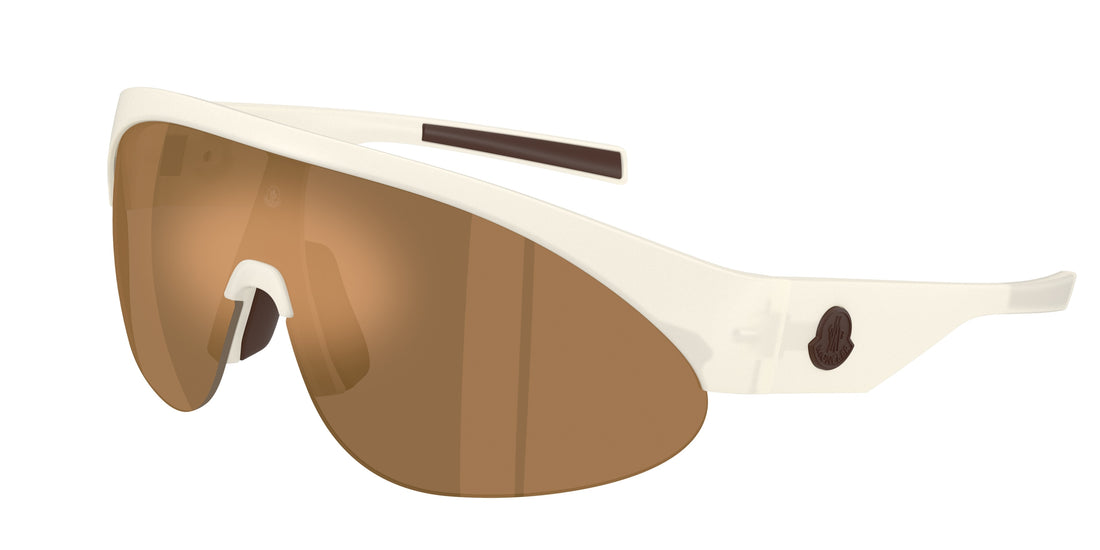 Occhiali da sole moncler me8019u myrr 5040f9 blanco oval unisex taglia 42mm - Vista principale